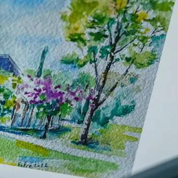 Stage d'aquarelle à la journée