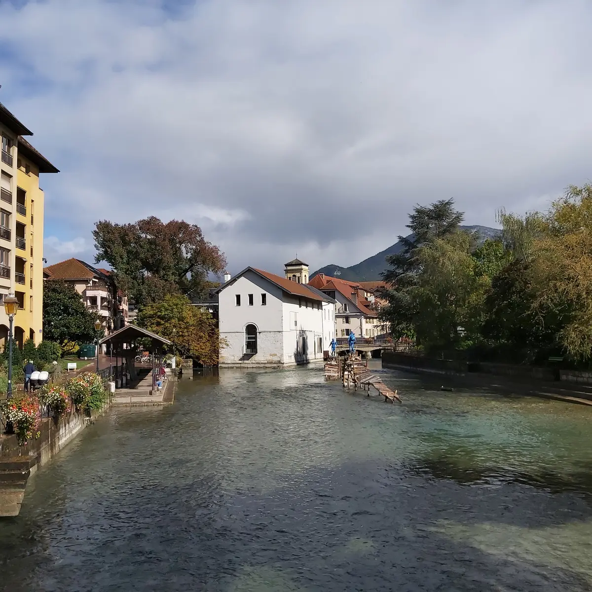 Vue sur les anciens abattoirs du Pont Saint-Joseph