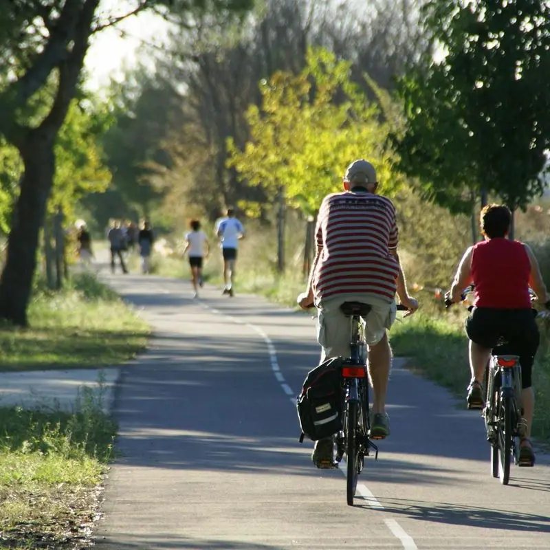 La voie verte Montfrin-Beaucaire