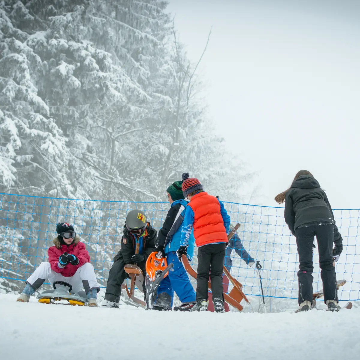 Descente en paret à Passy Plaine-Joux