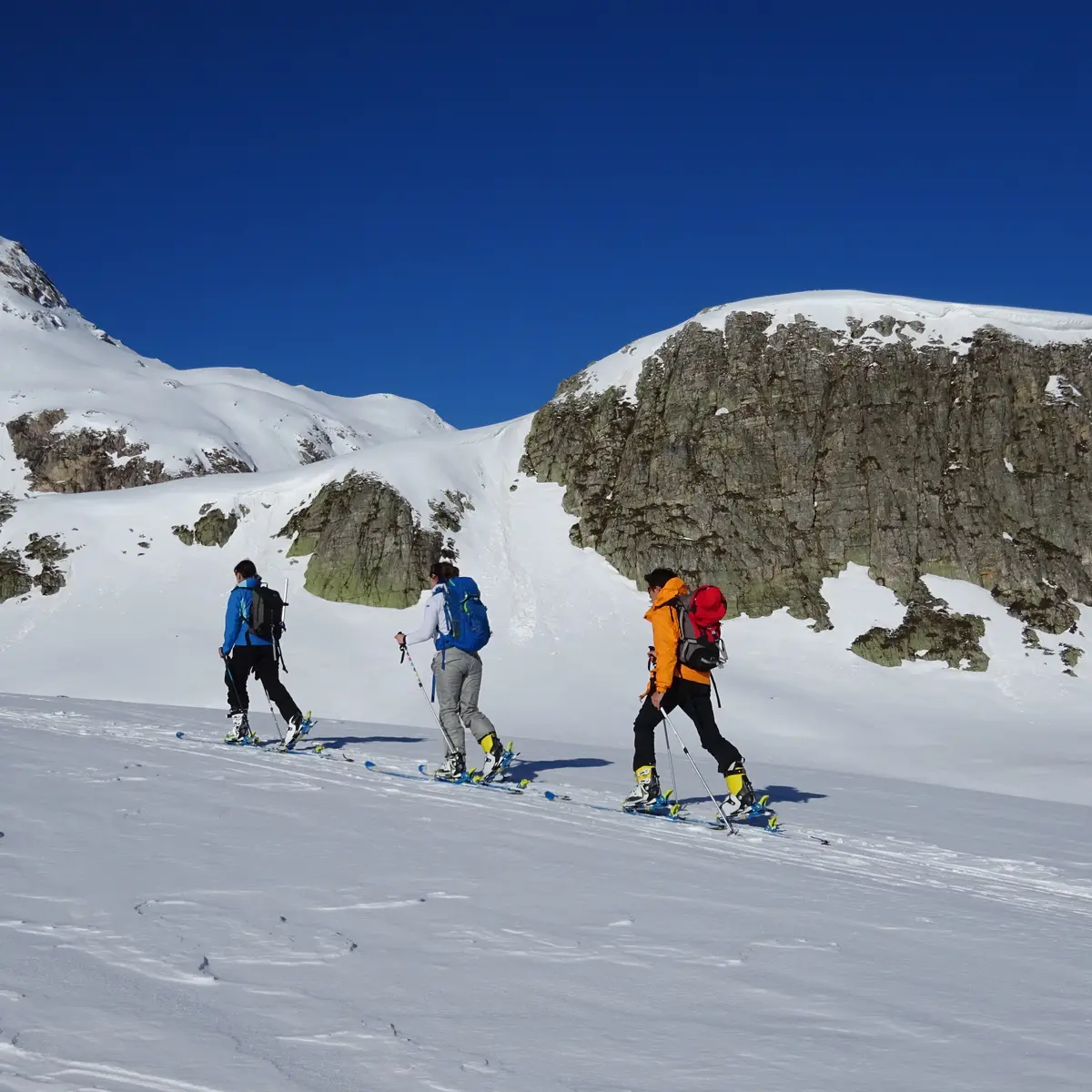 Ski de randonnée avec le Chalet d'en Hô