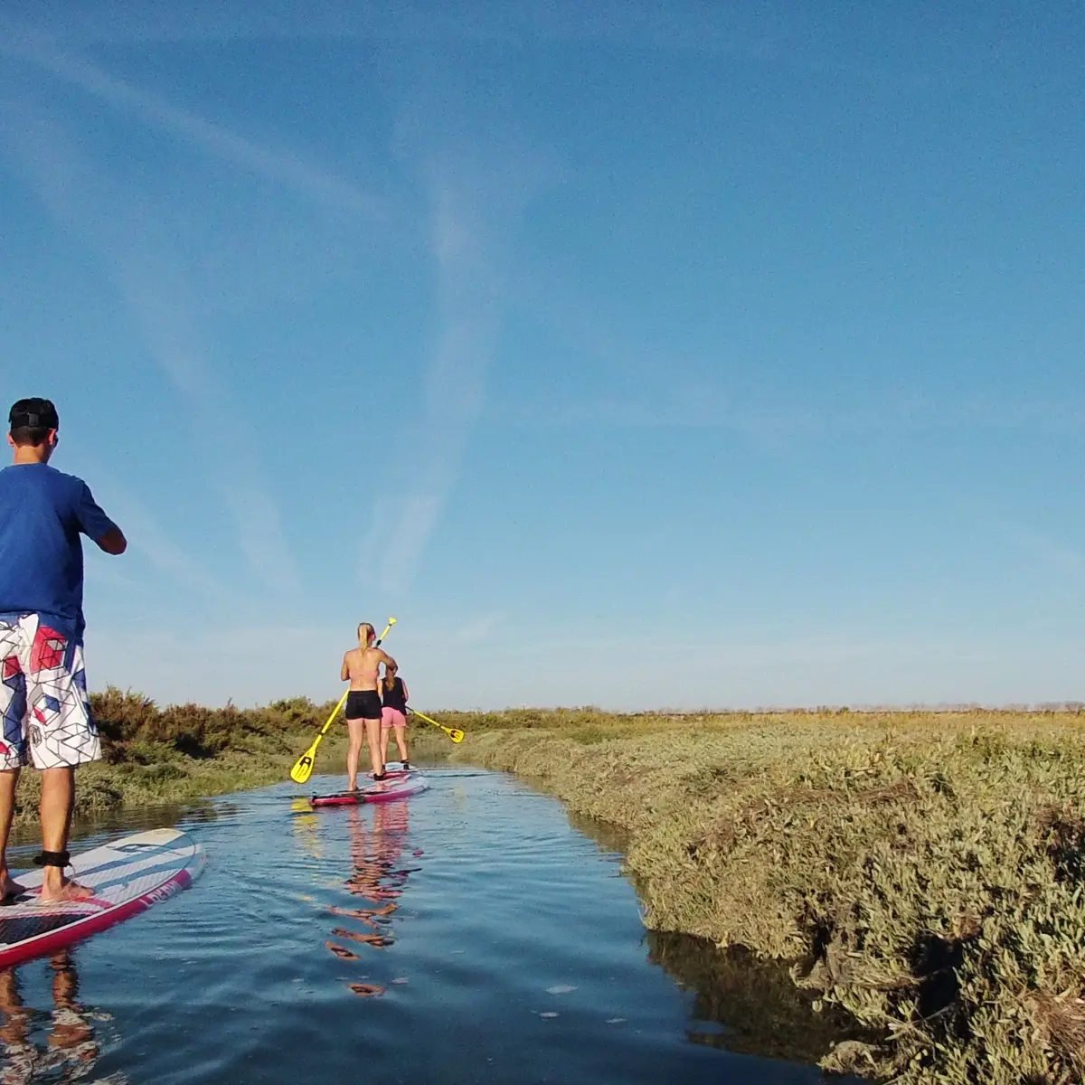 Excursión en paddle surf por el río Fier d'Ars