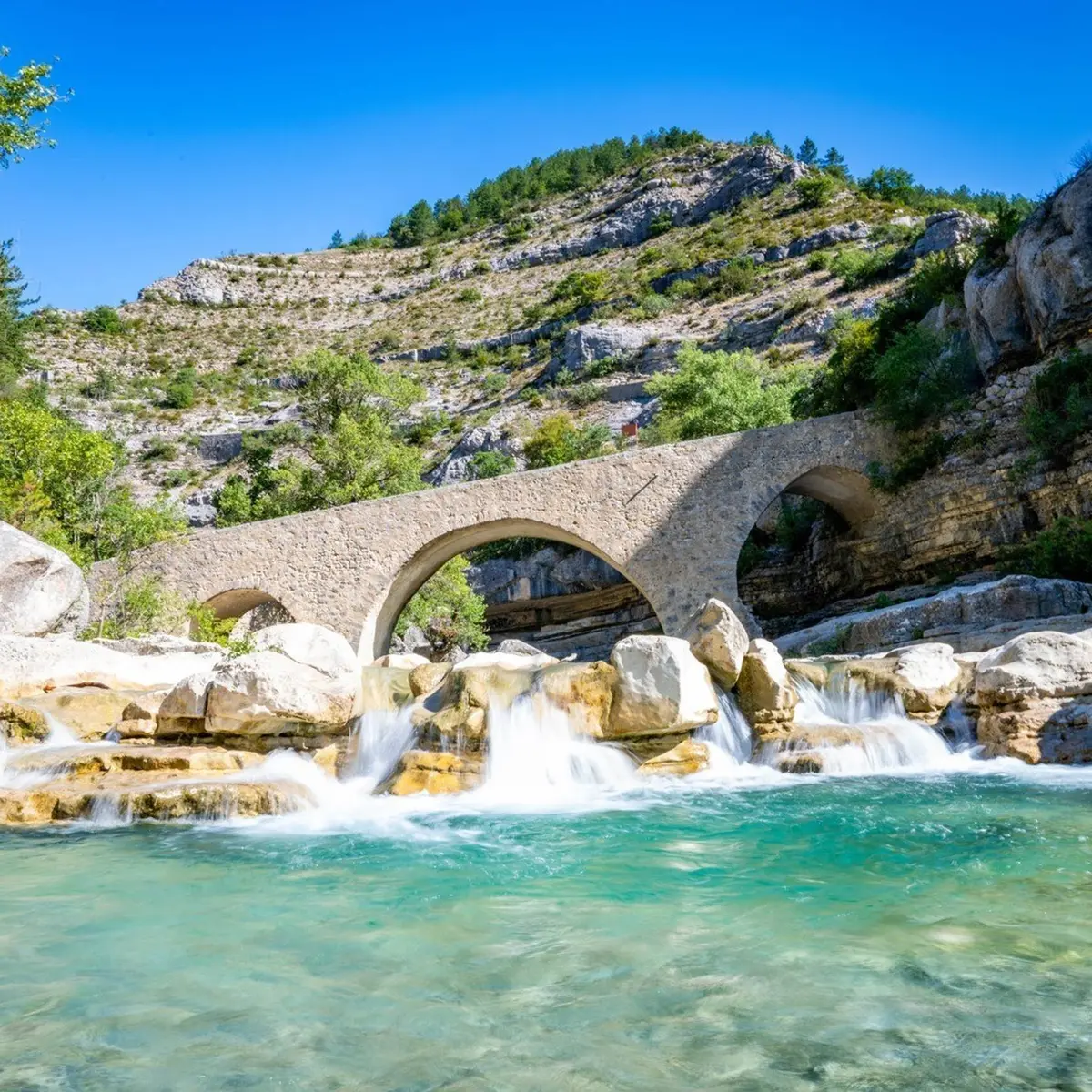 La montée de Chabre depuis les gorges de la Méouge