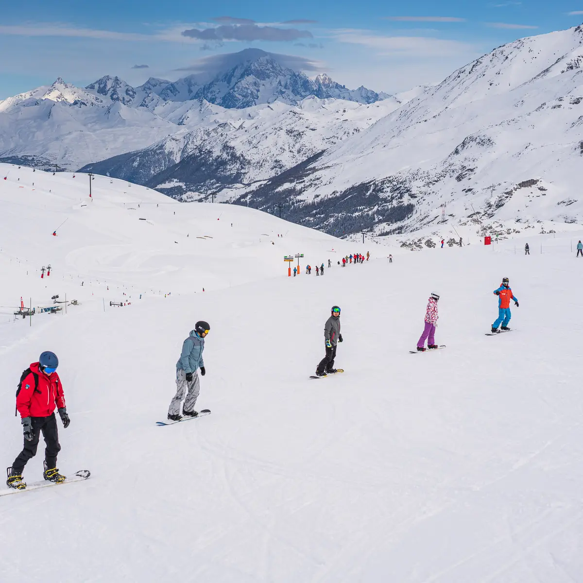 Cours collectifs snowboard Oxyski