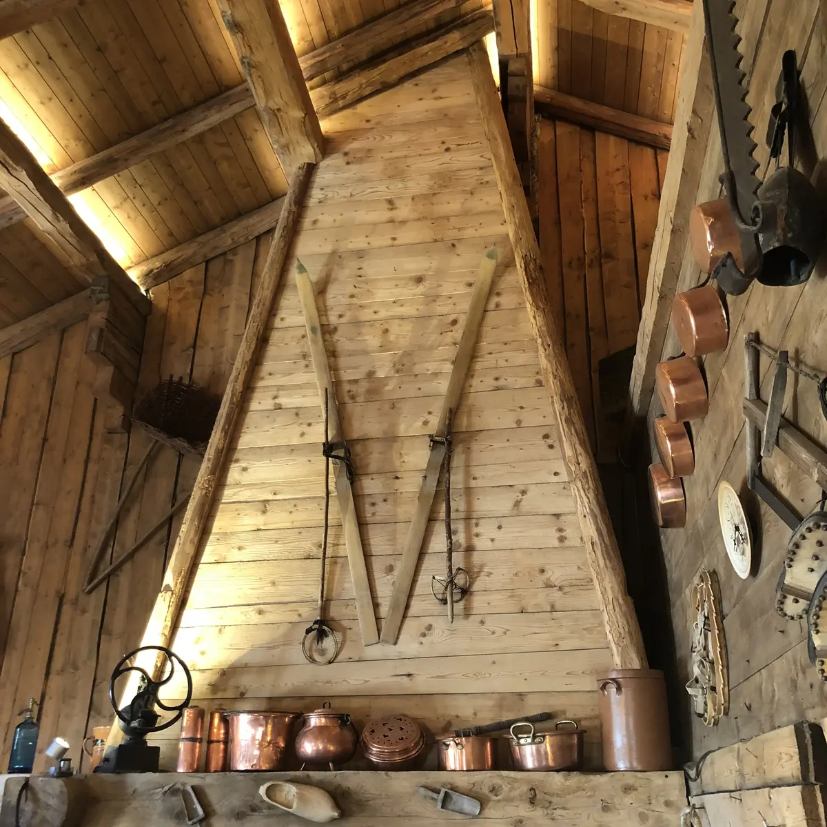 Cheminée salle de restaurant