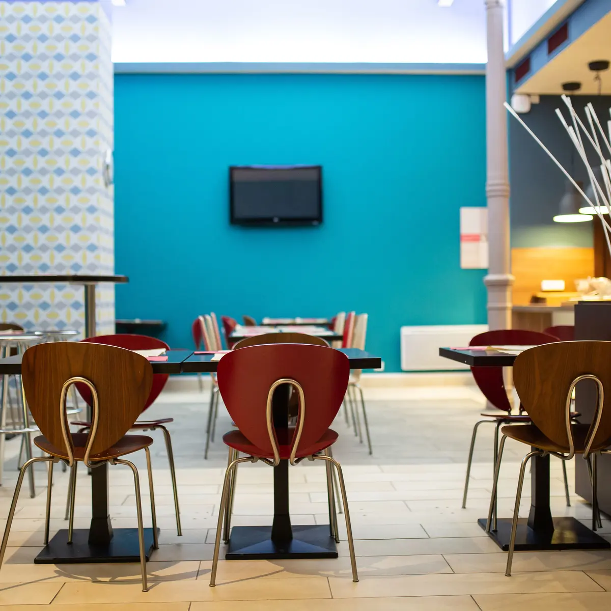 La salle petit déjeuner