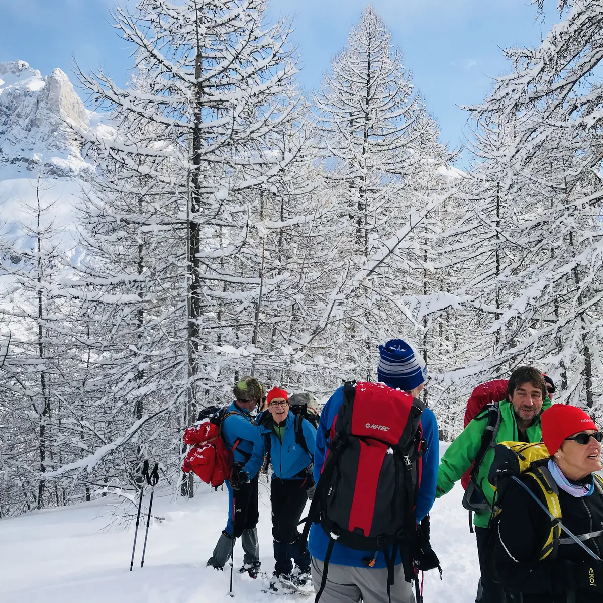 raquettes évasion au Pays de La Meije
