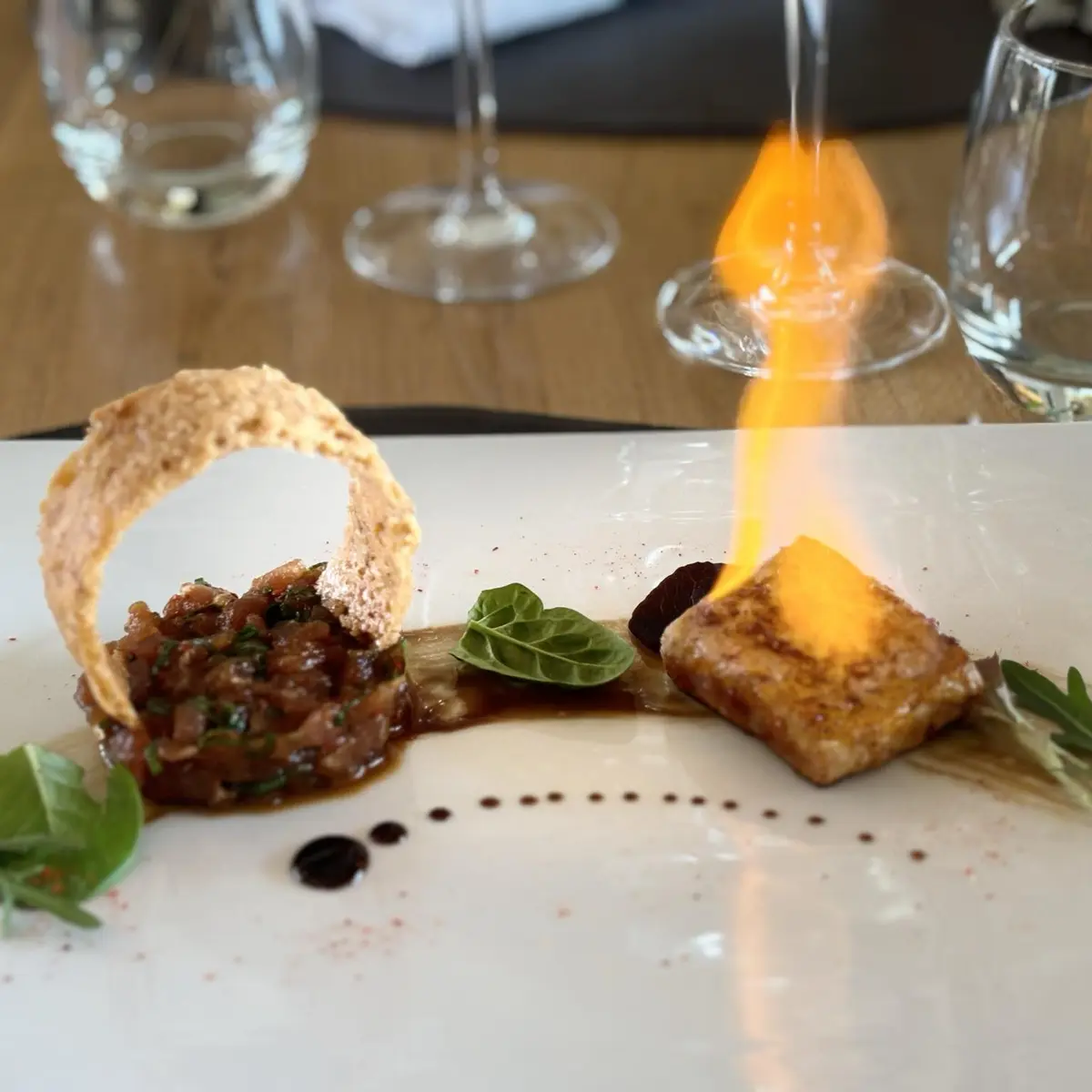 Tataki de thon aux saveurs asiatiques