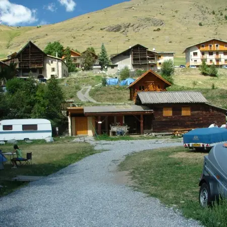 Intérieur du Camping en été
