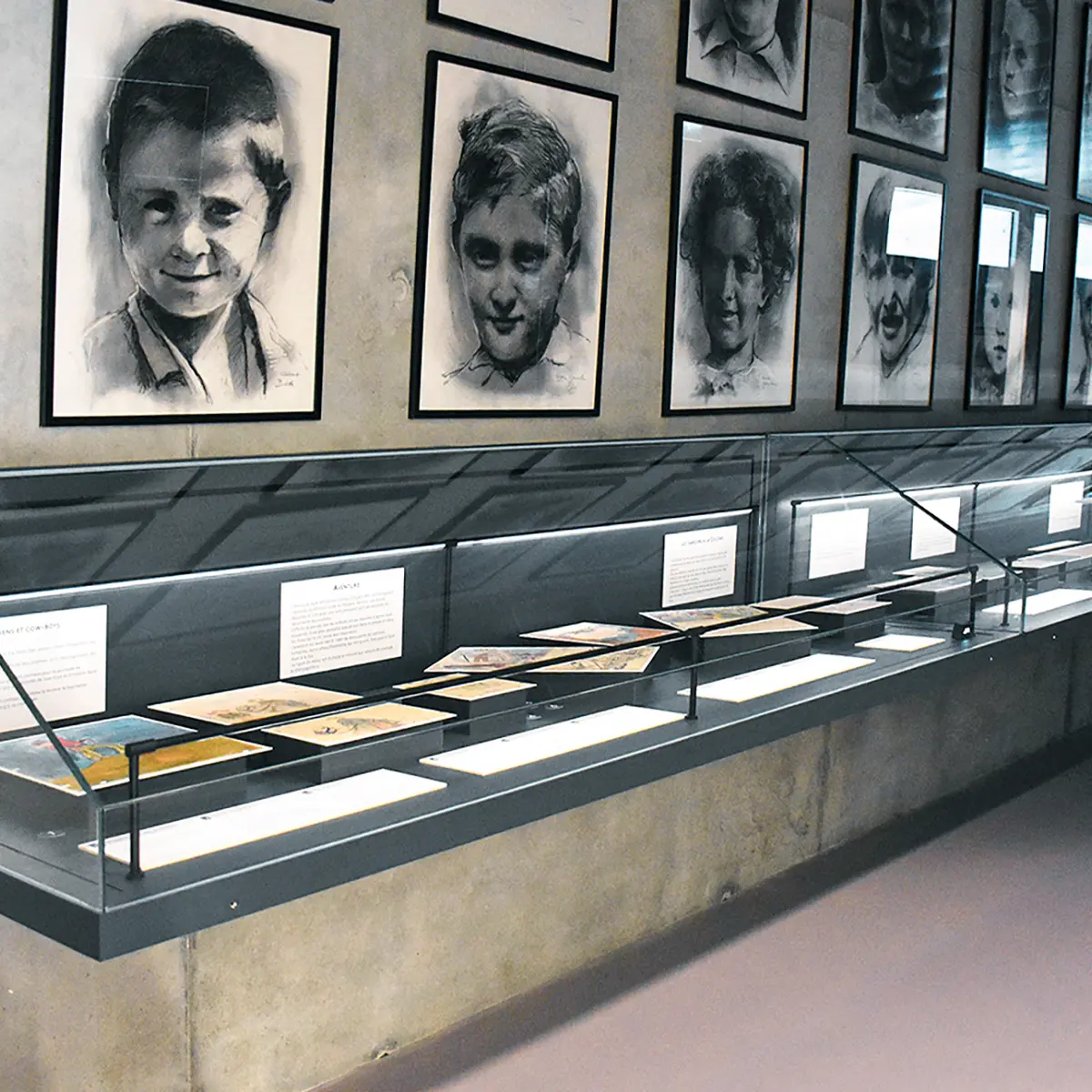 Galerie des portraits des enfants juifs raflés le 6 avril 1944