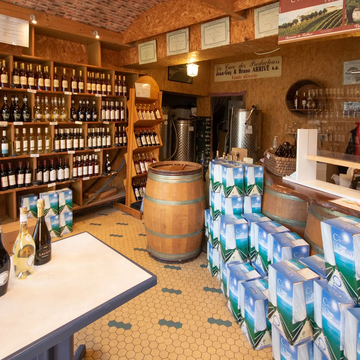 Cave Arrivé Intérieur