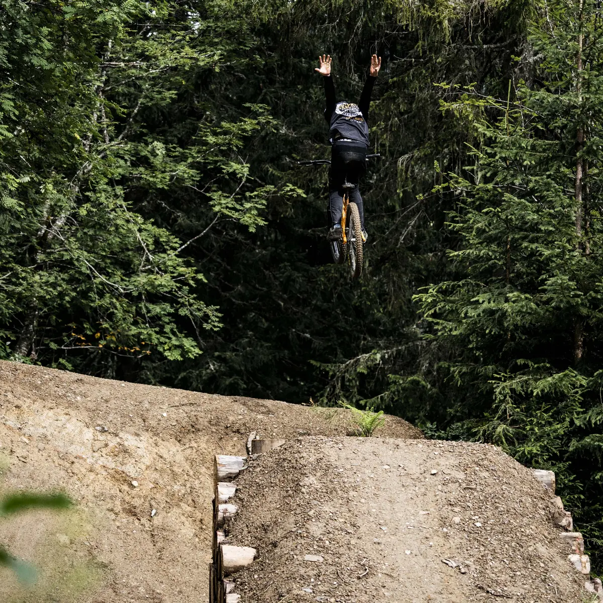Piste VTT La Fluid du Bike Park de Châtel
