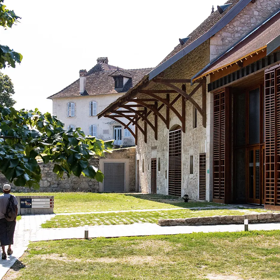 L'extérieur de la Maison d'Izieu