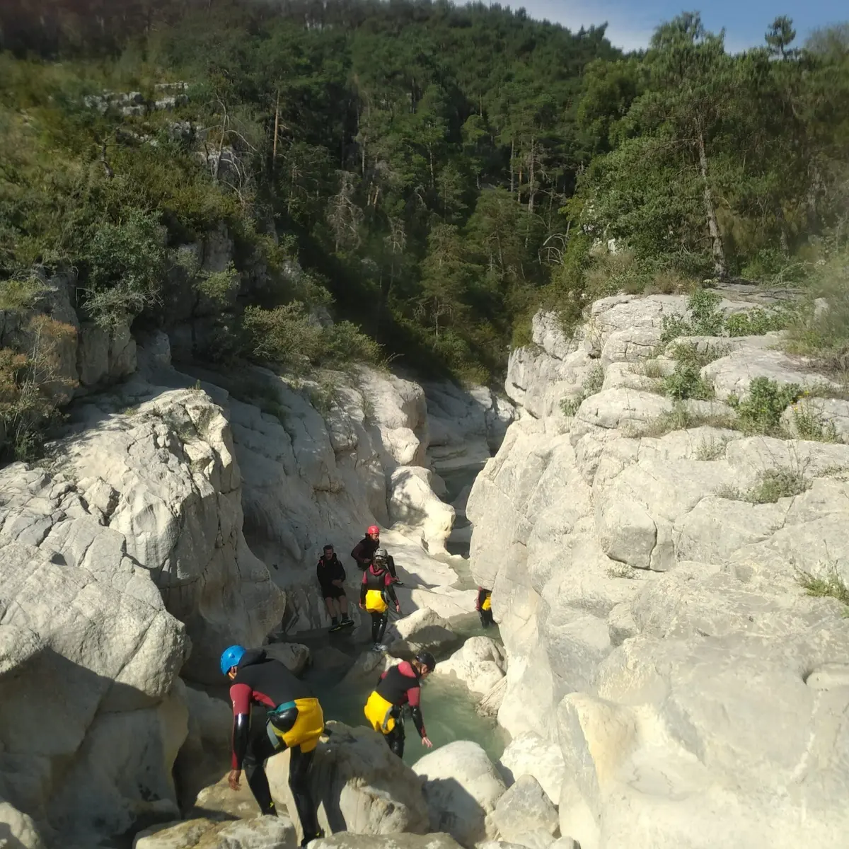 Groupe canyoning