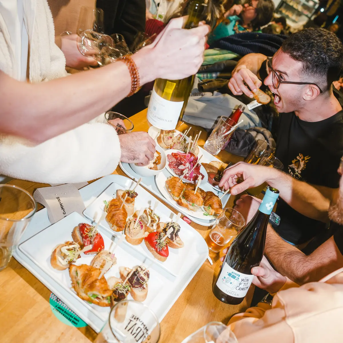 Un assortiment de Tapas faites maison