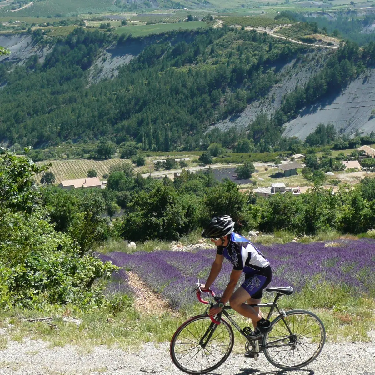 Col de Soubeyrand depuis St Sauveur Gouvernet