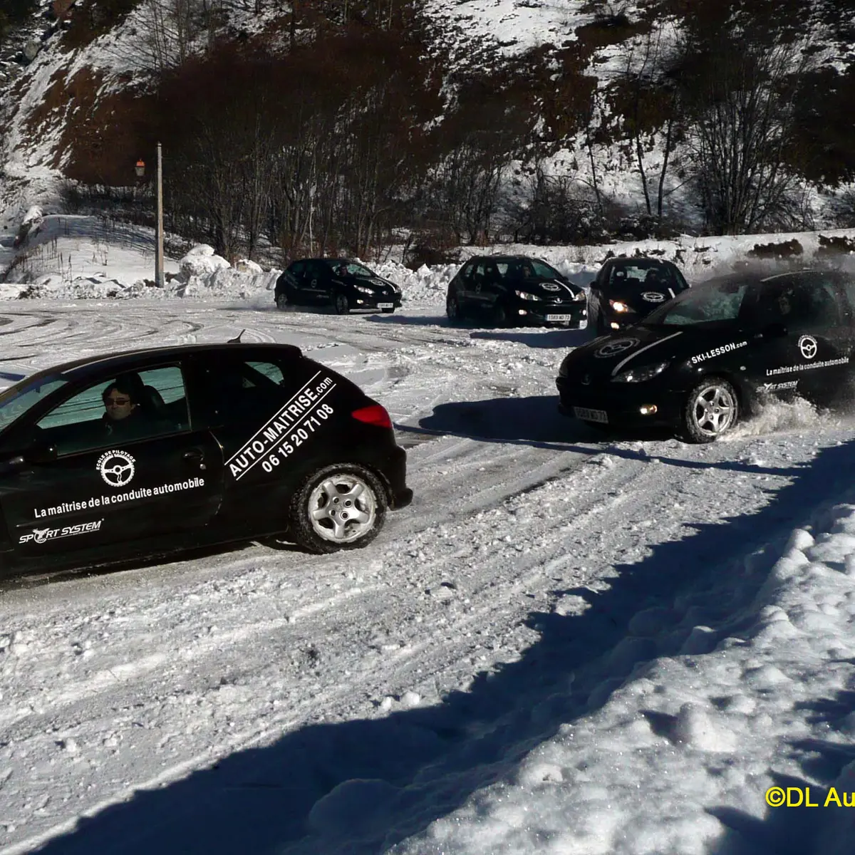 Glisse maitrisée sur circuit neige et glace_Automaitrise.com_Val d'Isère