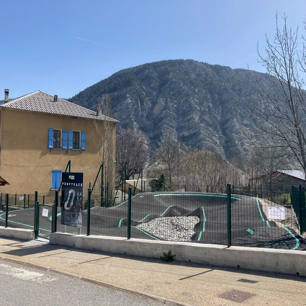 pump track Thorame Haute