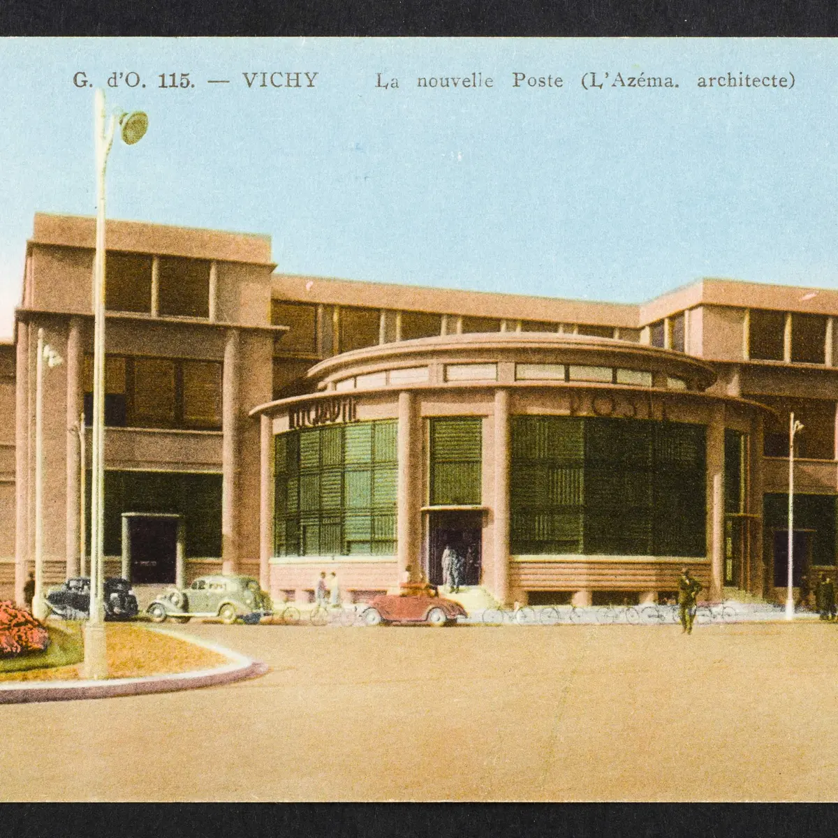 Carte postale, vers 1935