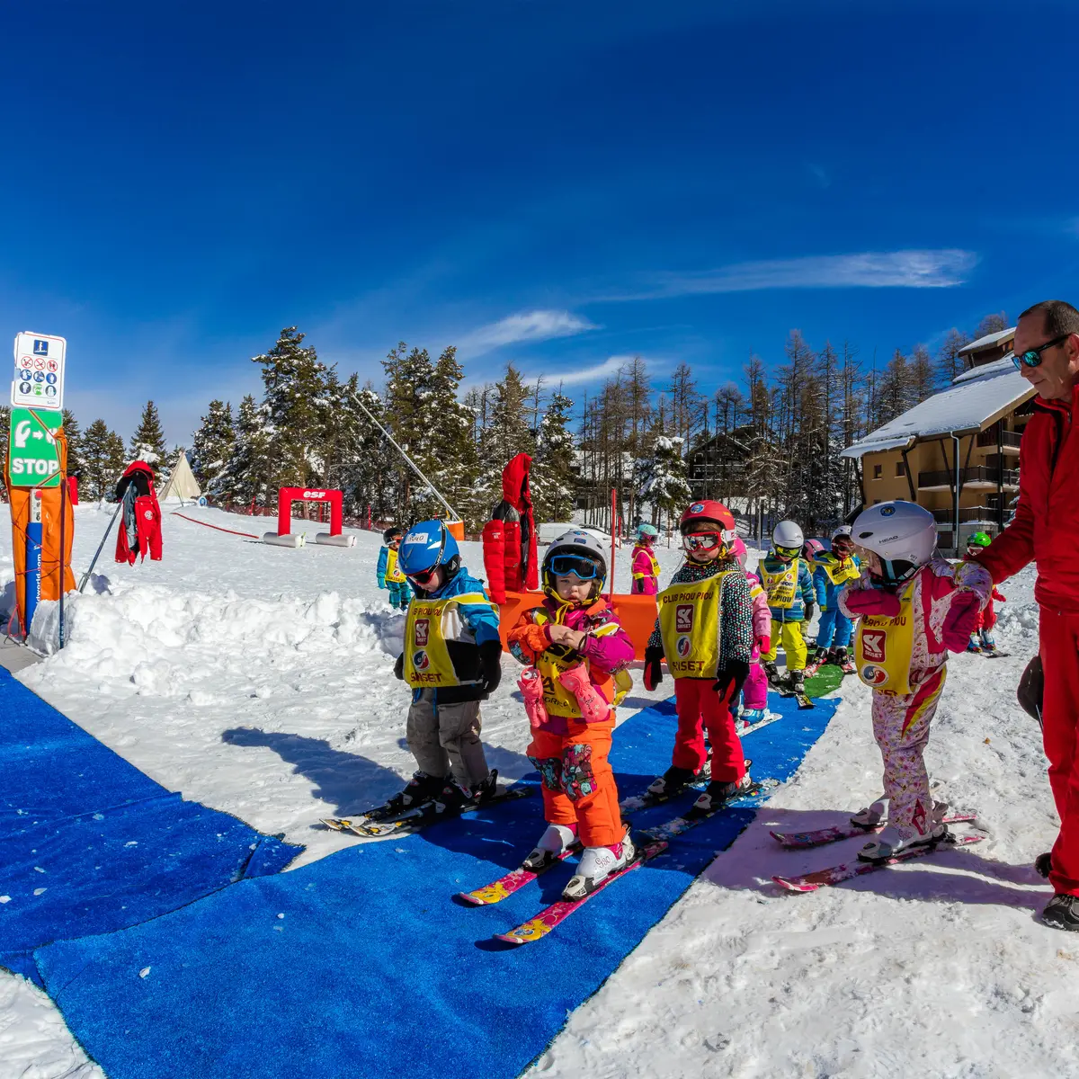 Apprendre le ski avec l'Ecole de Ski Français du Dévoluy, cours collectifs, Hautes-Alpes, Alpes du Sud