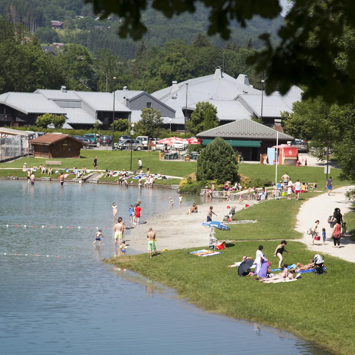 Plage du Lac Bleu
