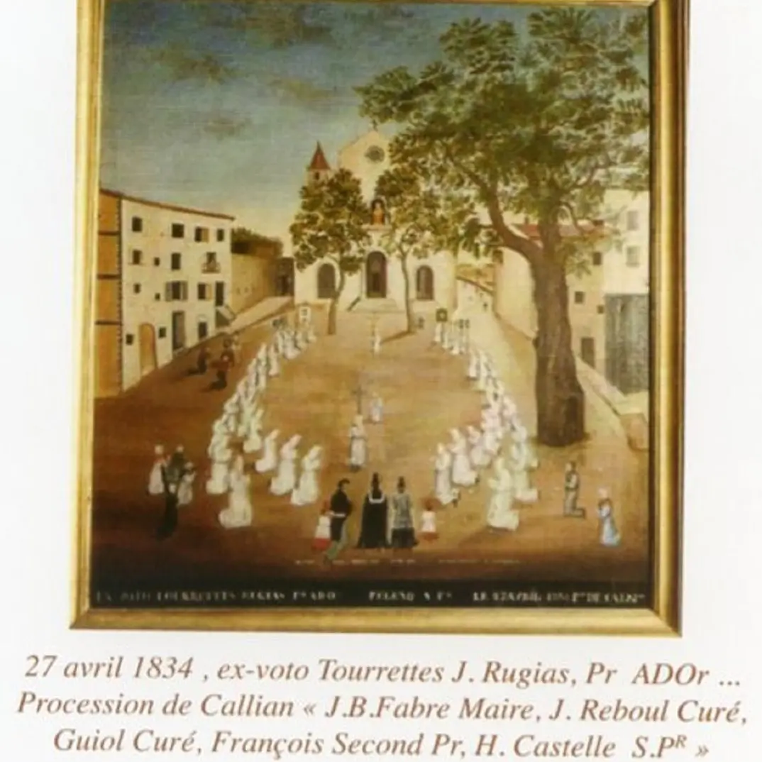 Ex Voto  à Ste Maxime