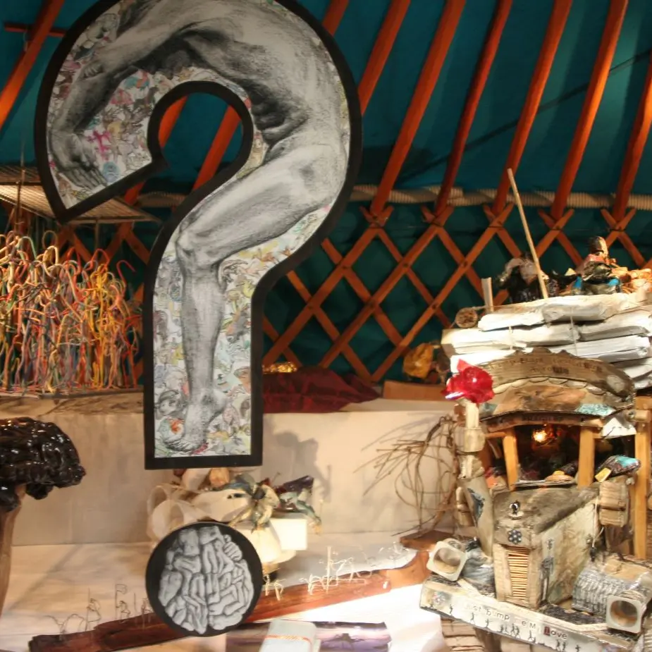 Photo intérieur yourte