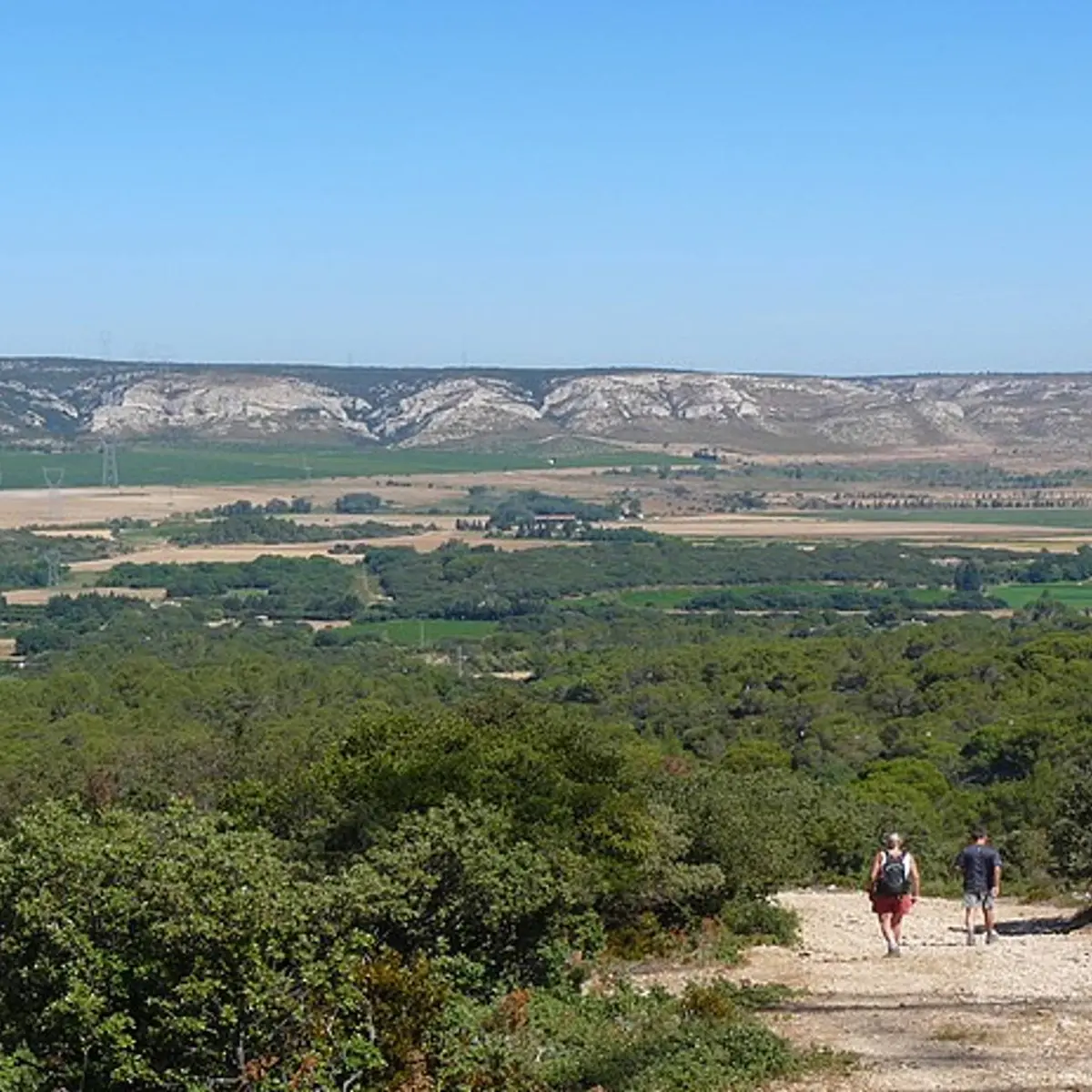 Balade sur les pentes du défends