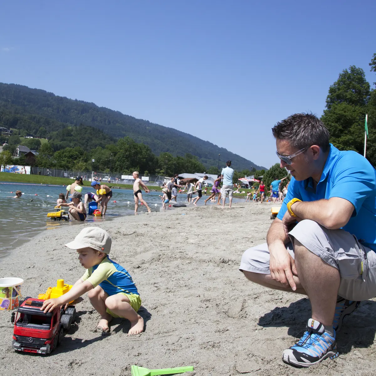 Plage du Lac Bleu