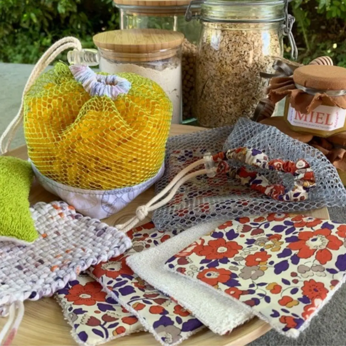 cotons réutilisables