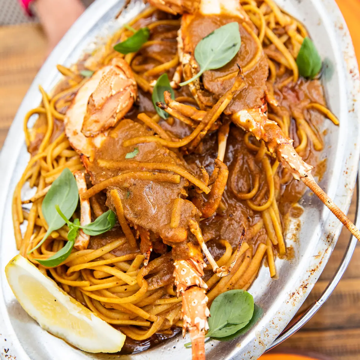 Pâtes à la langouste