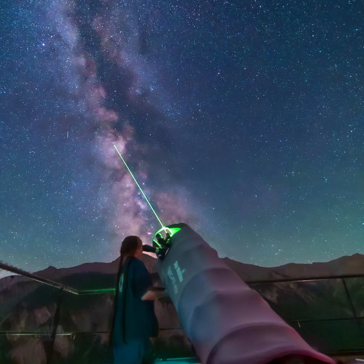 Le télescope de 458mm de diamètre