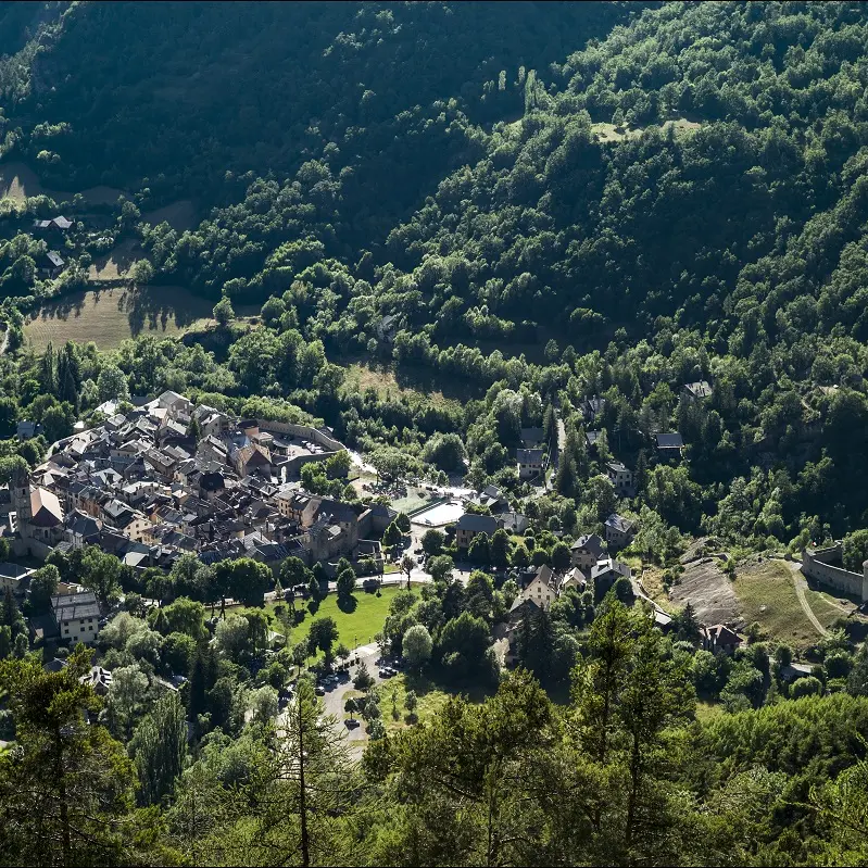 Enceinte fortifiée de Colmars vue d'ensemble