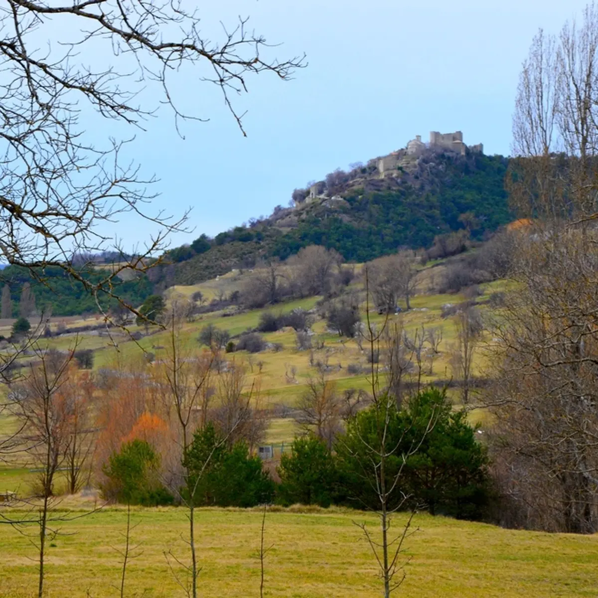 La vallée avant Bargème