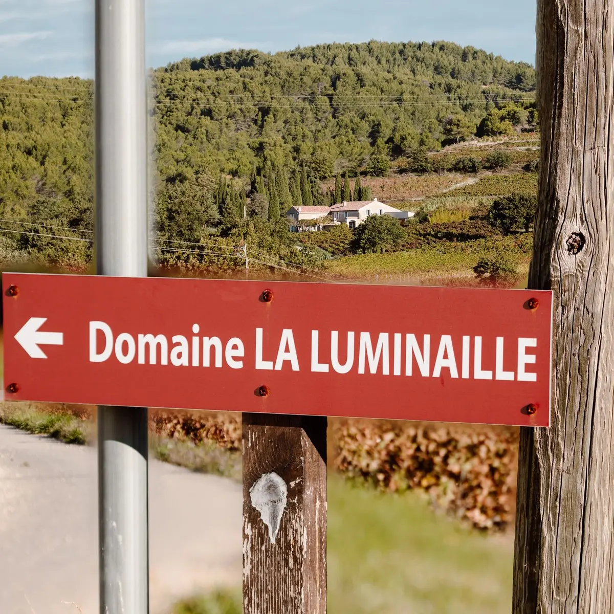 Signalisation du Domaine la Luminaille