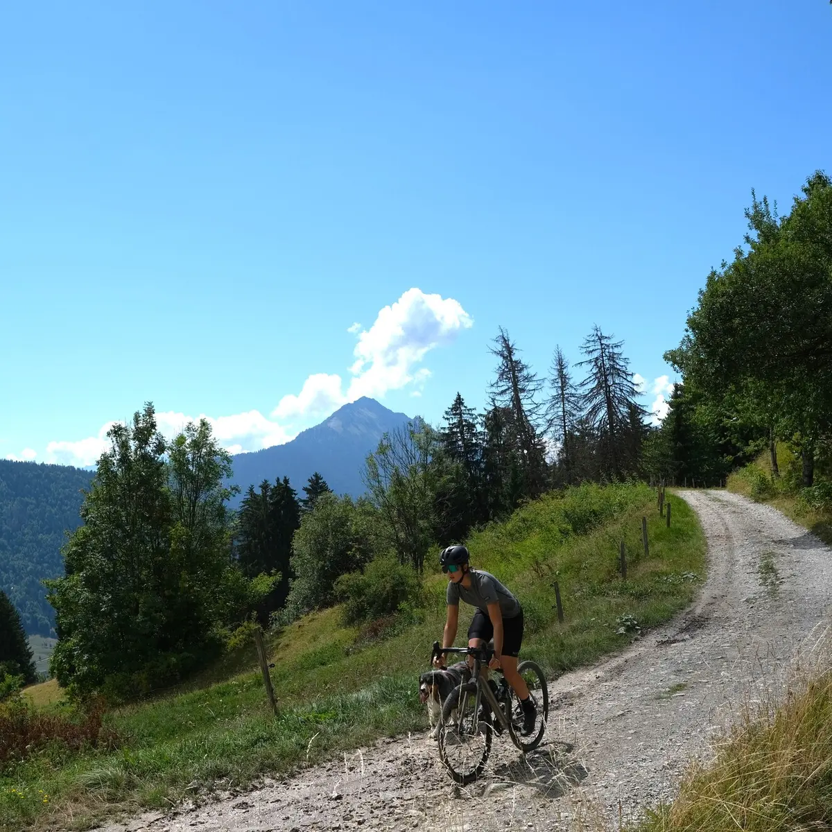 Tour de la Tournette en Gravel