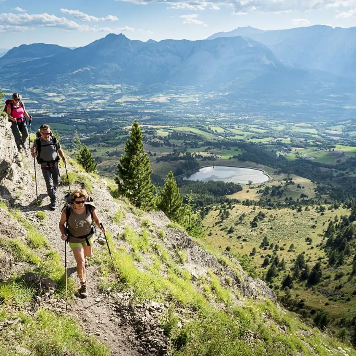 Balcons au dessus du bocage champsaurin