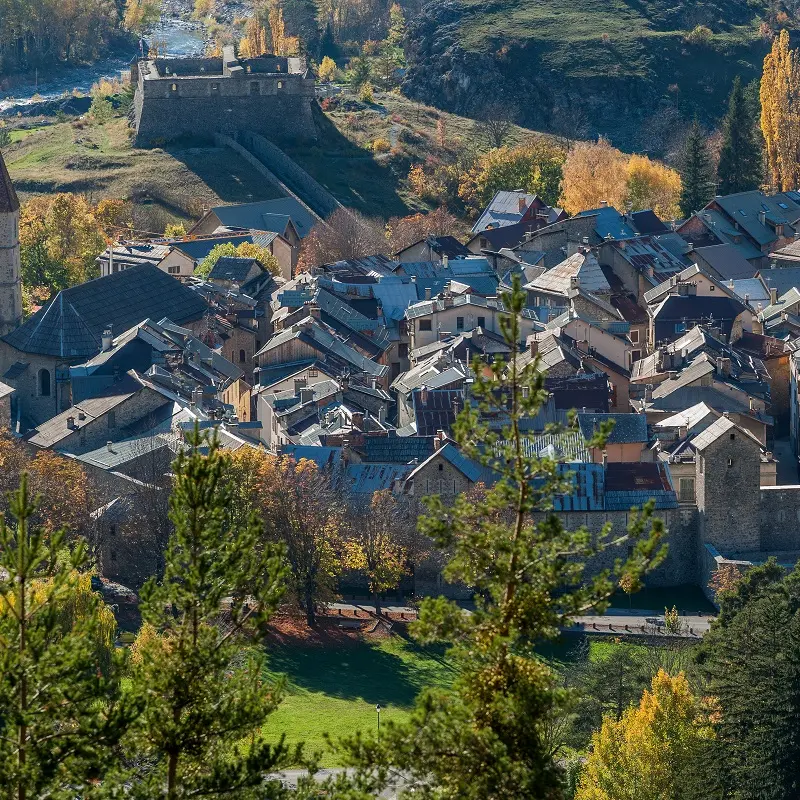 Enceinte fortifiée Colmars automne
