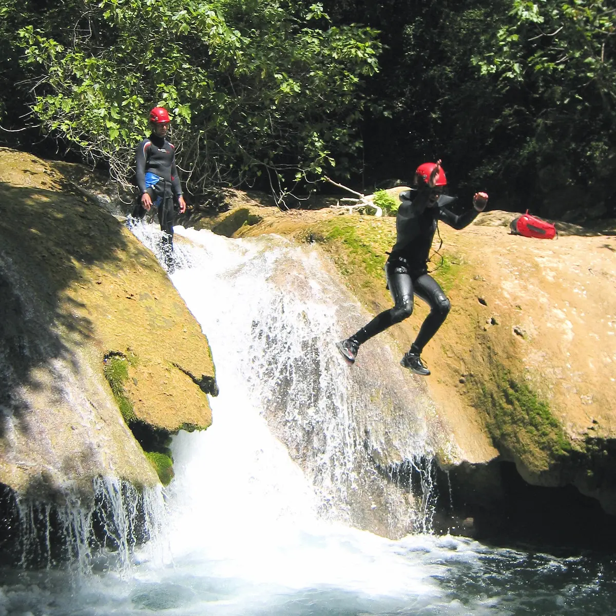 Canyoning en rivière