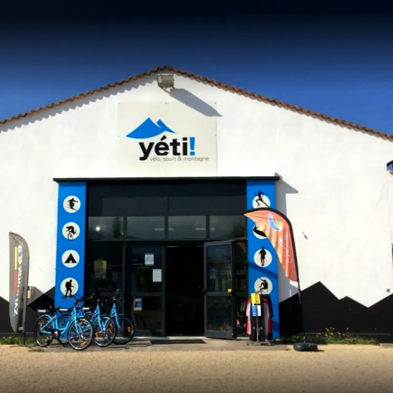 Devanture magasin sports