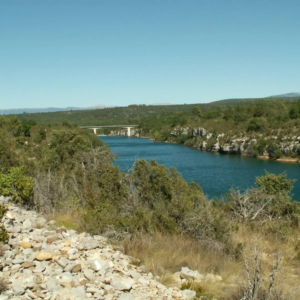 Vue sur le pont de Saint Laurent