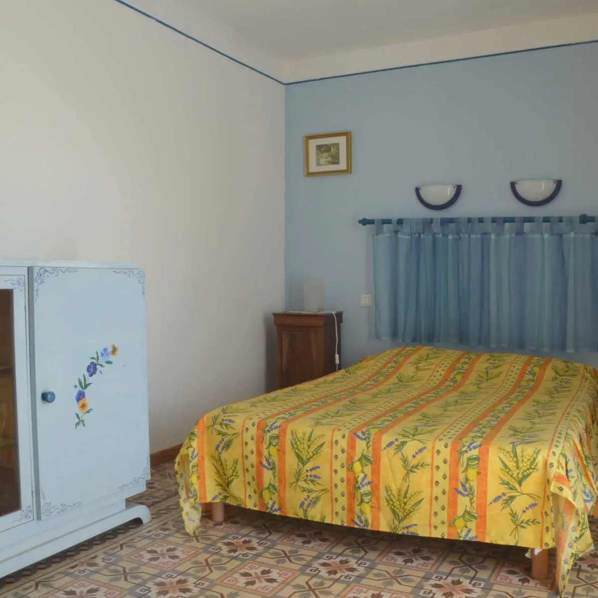 Chambre bleue Le Colombier