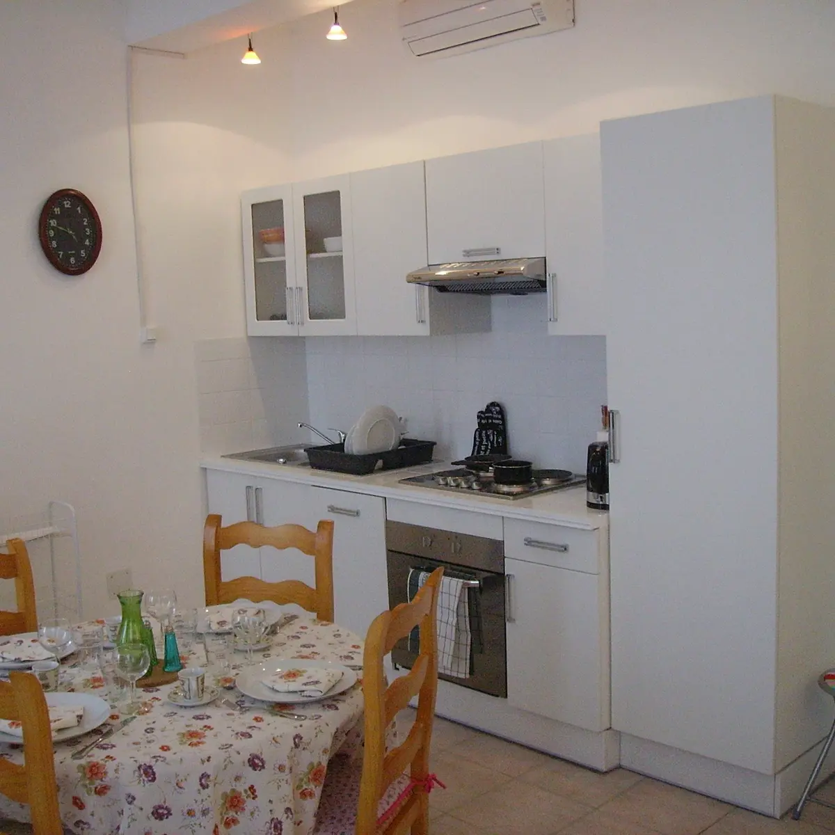 La cuisine et l'espace repas