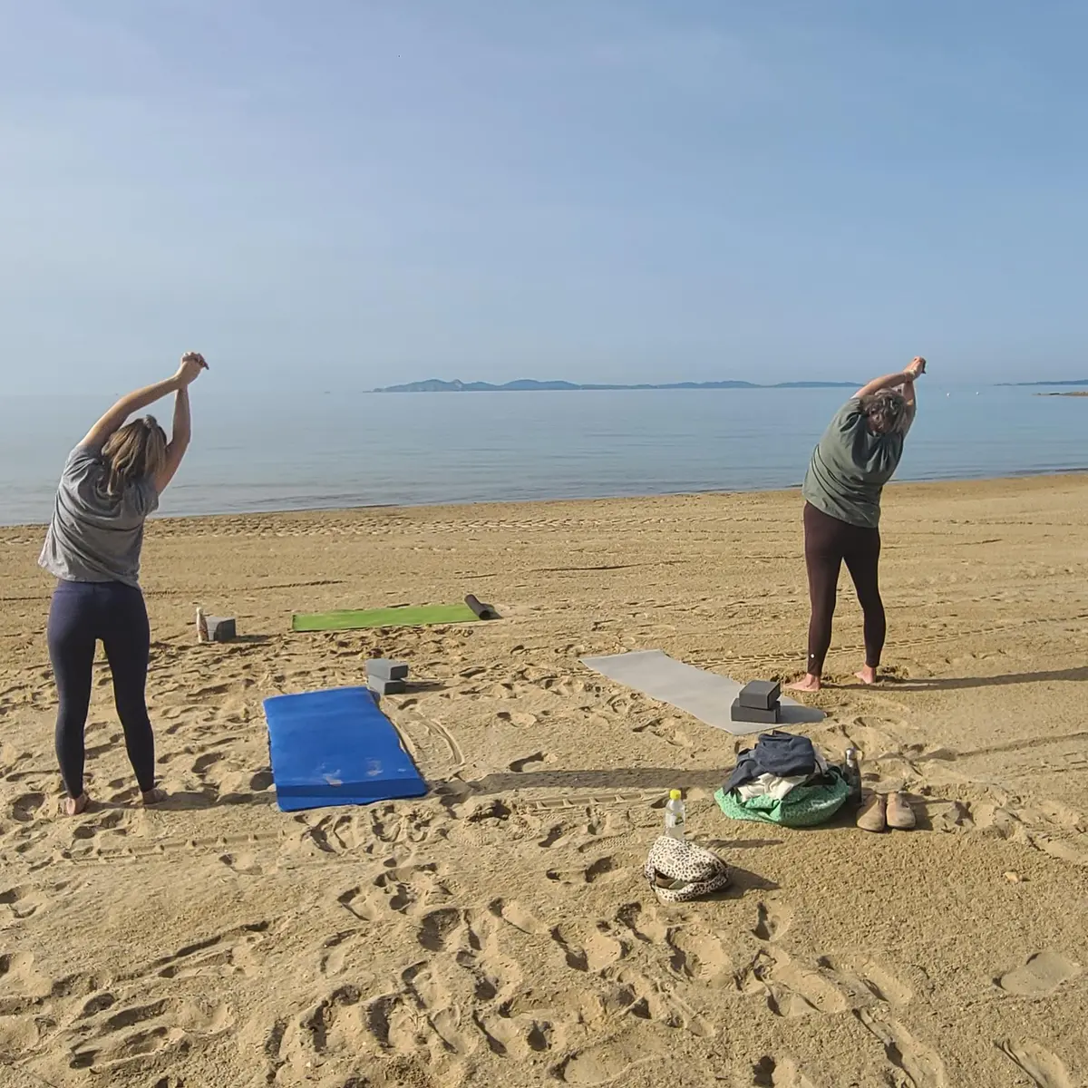 Cours de Yoga Plage de l'argentiere _ La Londe