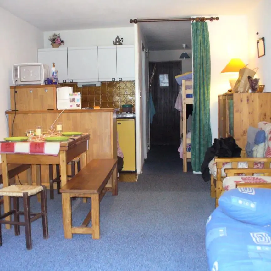 Dining and sleeping area