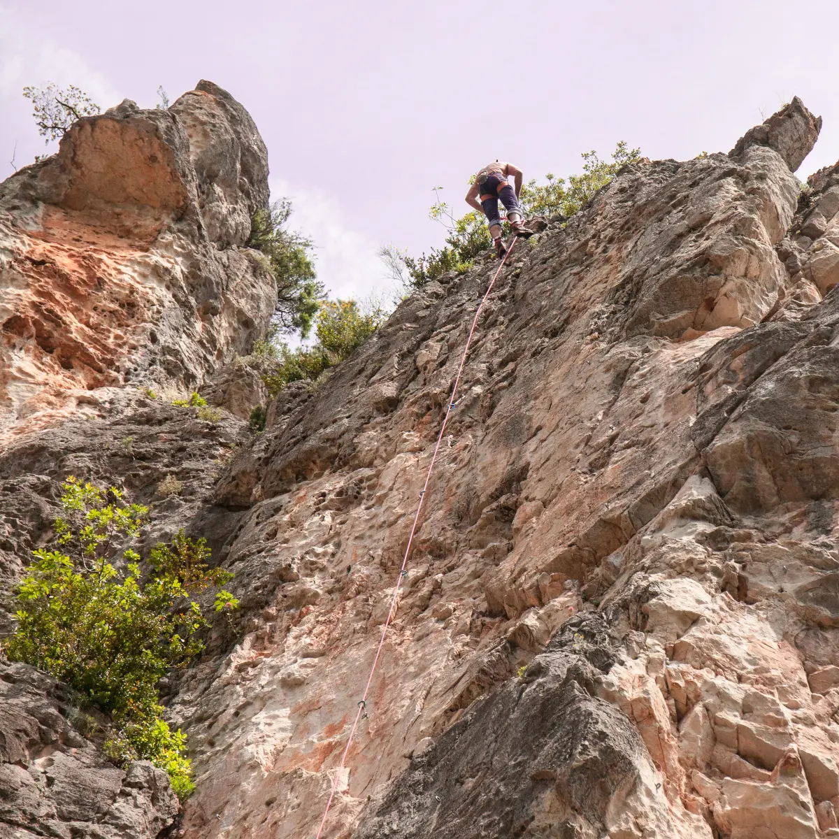 Escalade au Vallon Sourn