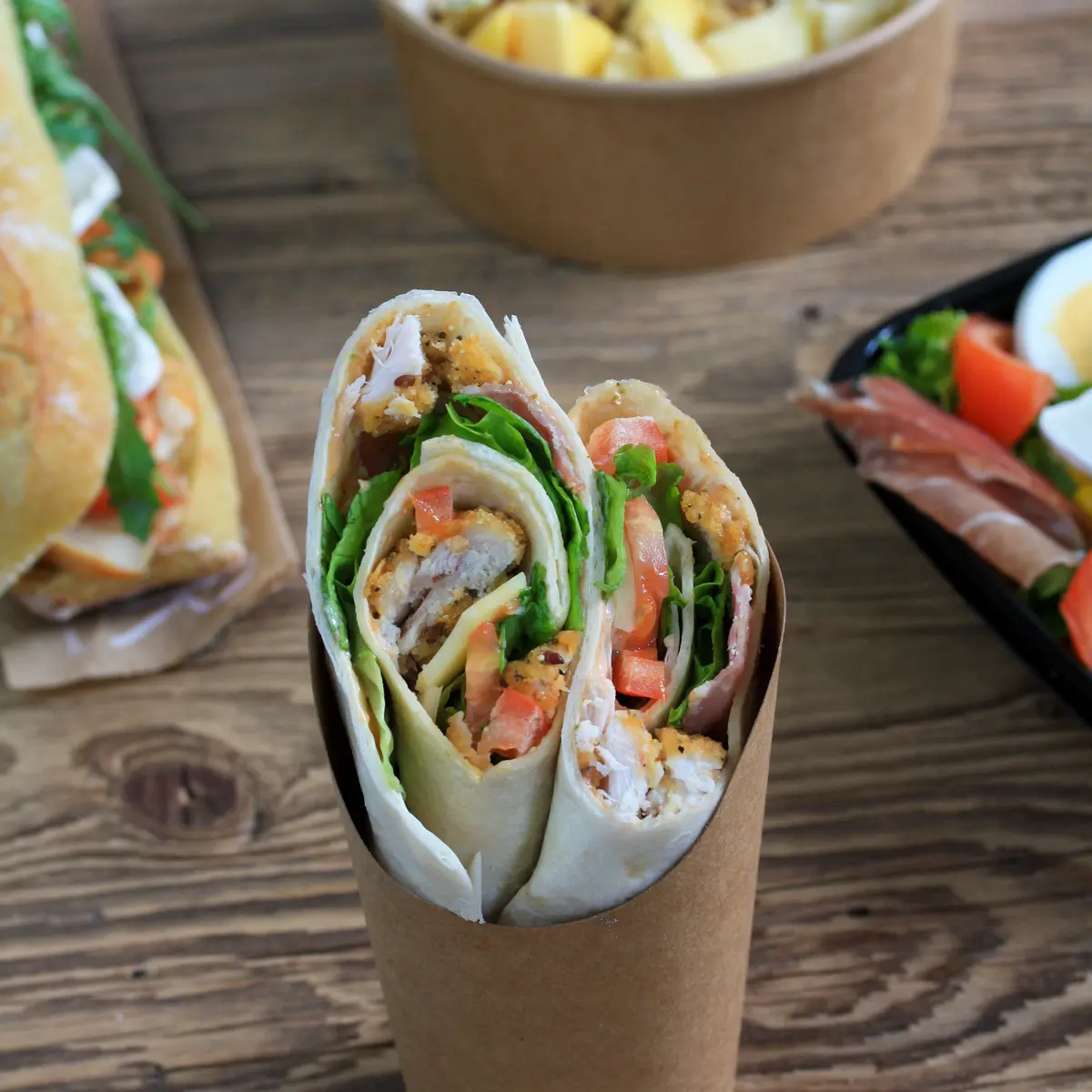 Wrap et Salades