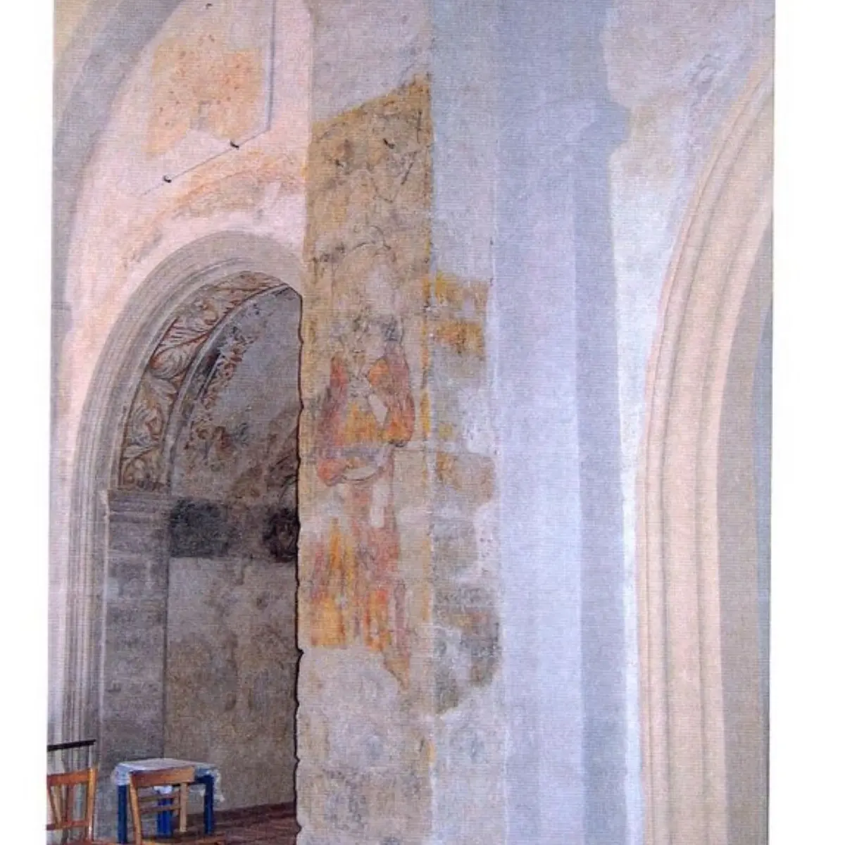 Fresque de St Christophe