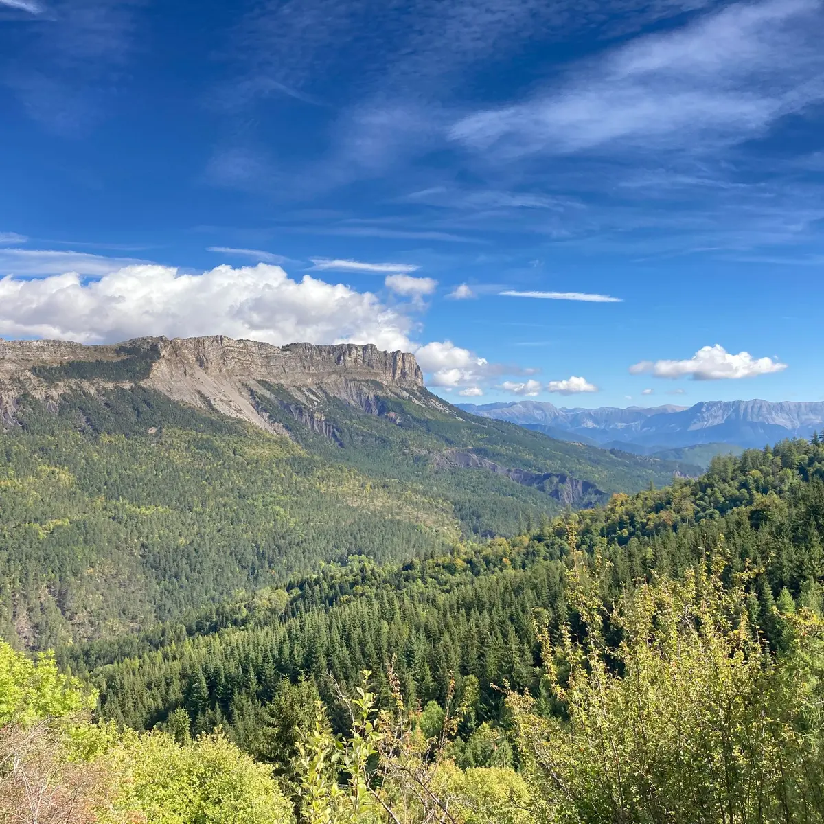 Paysages sauvages des Hautes-Terres de Provence