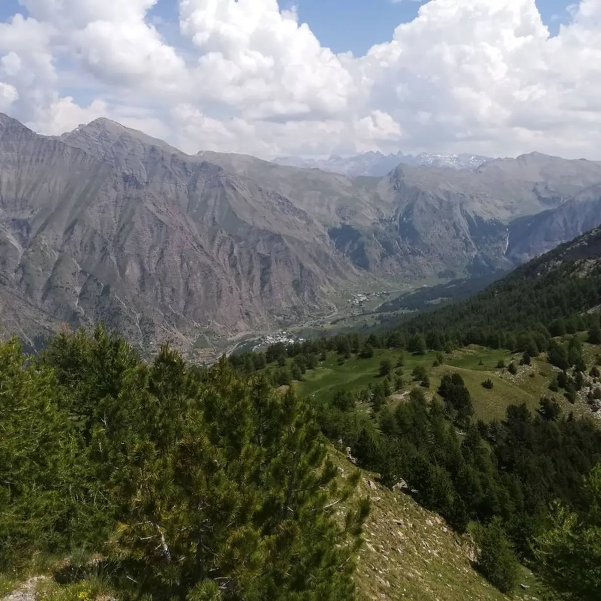 Point de vue sur la Vallée de Crévoux